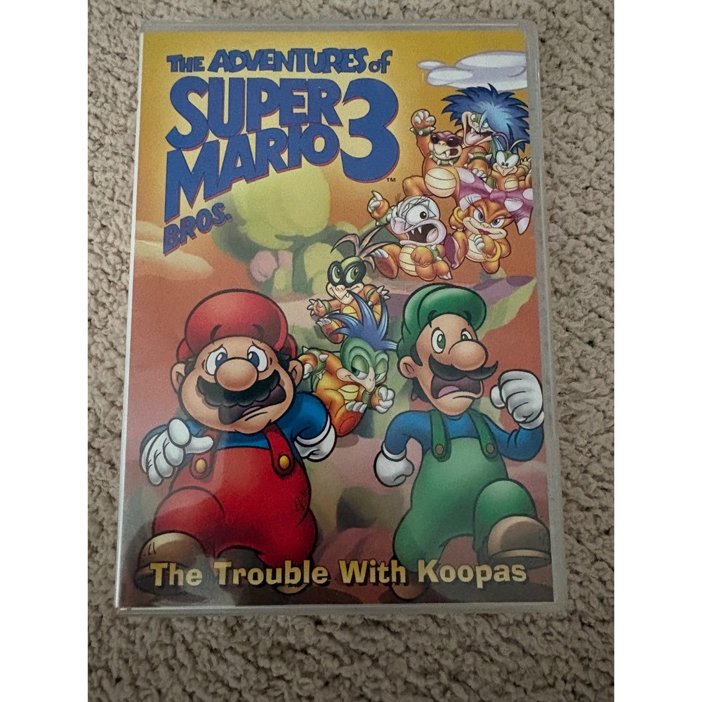 The Adventures of Super Mario Bros 3 The Trouble With Koopas DVD 2007 NCircle